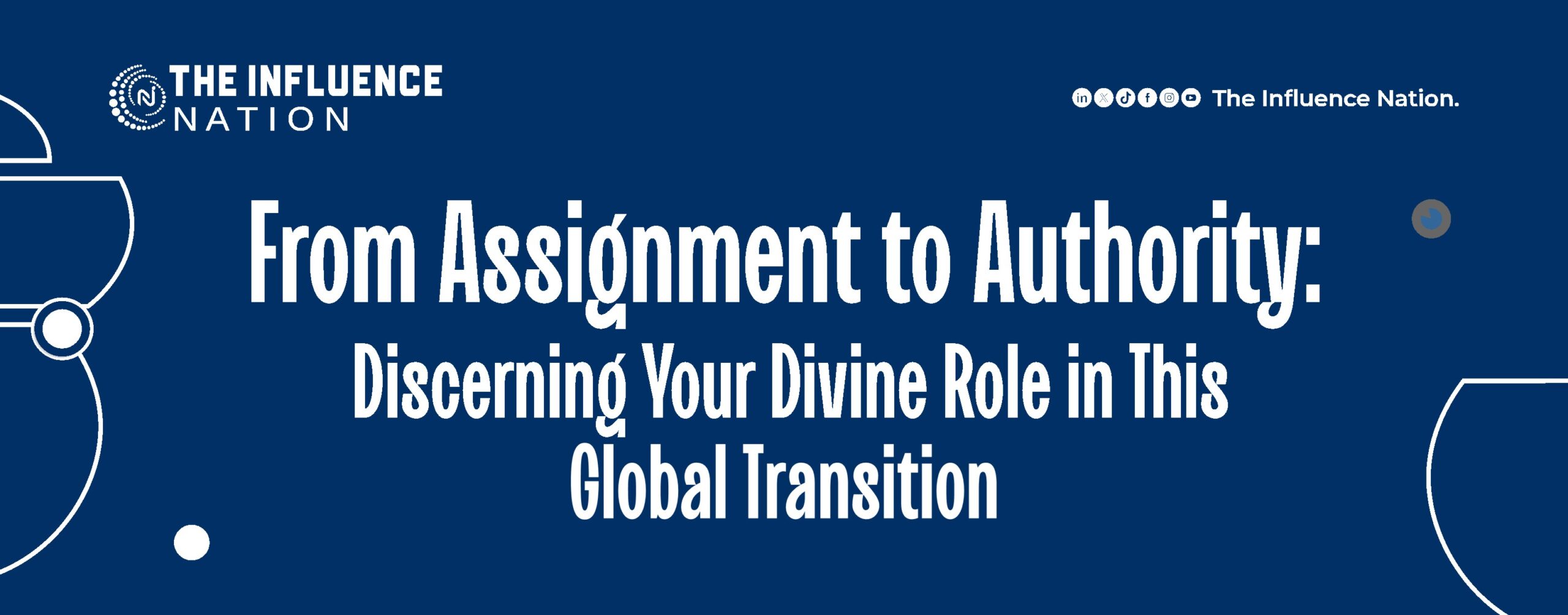 Read more about the article From Assignment to Authority: Discerning Your Divine Role in This Global Transition
